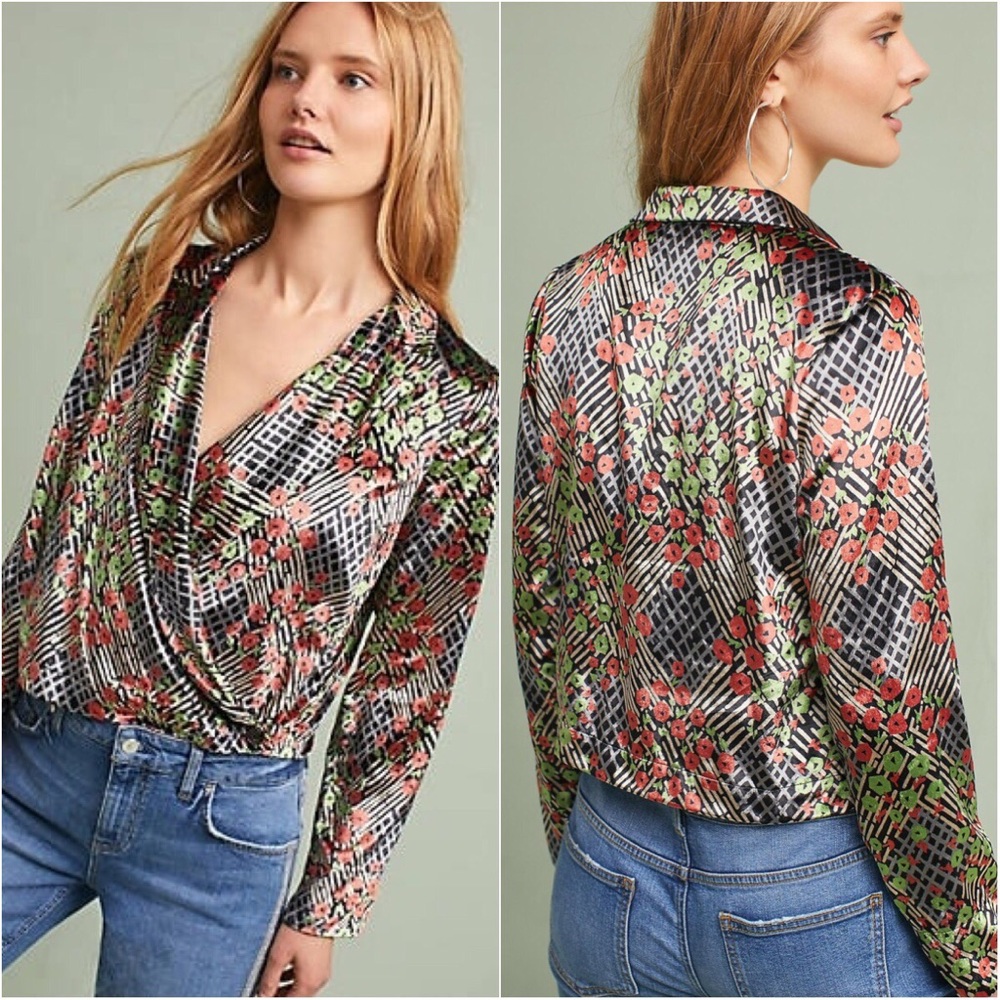 Anthropologie Ett:twa Velvet Blazer